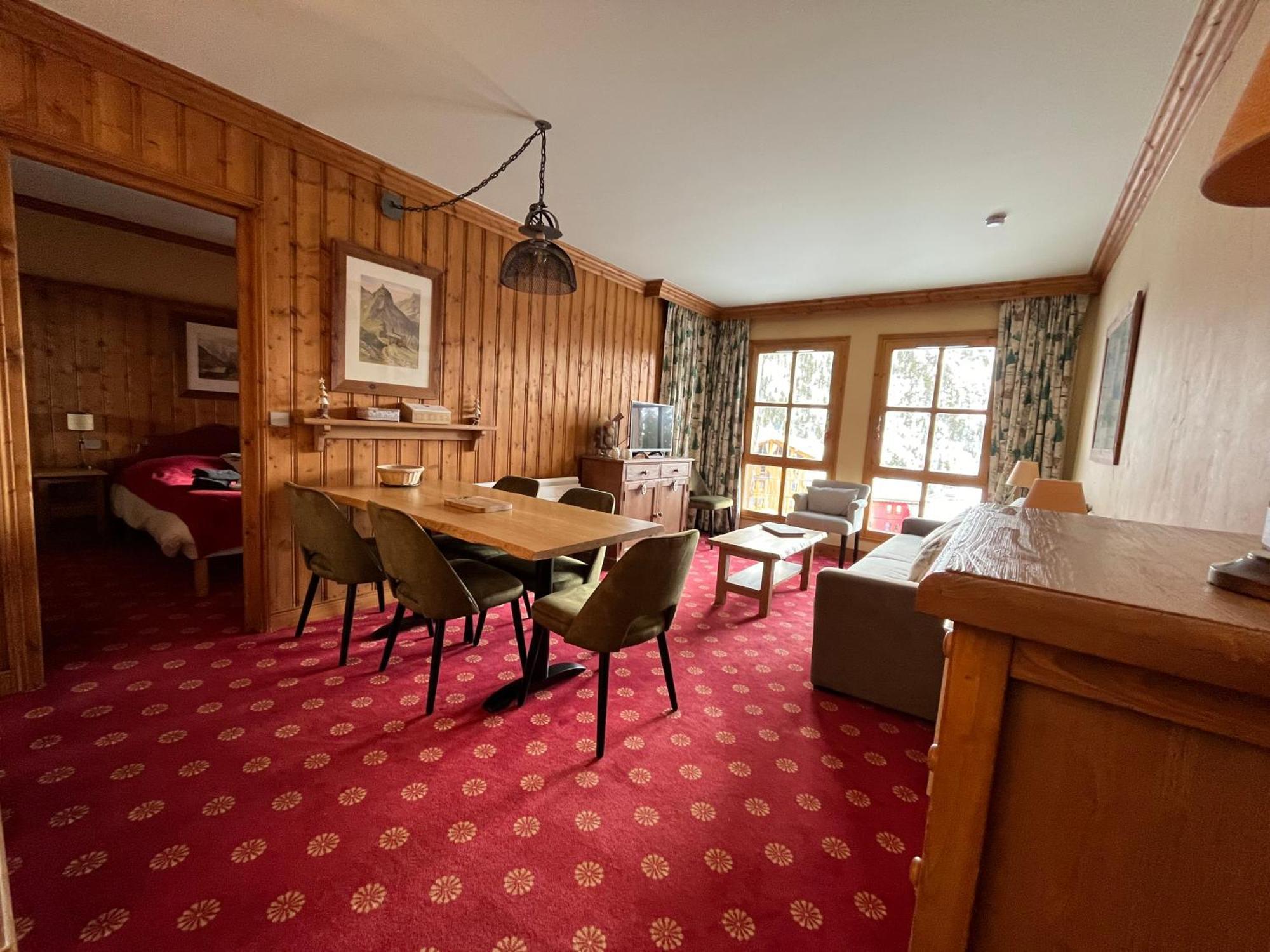 Le Refuge Du Montagnard, Arc 1950, Skis Aux Pieds, Spa Les Arcs  Luaran gambar