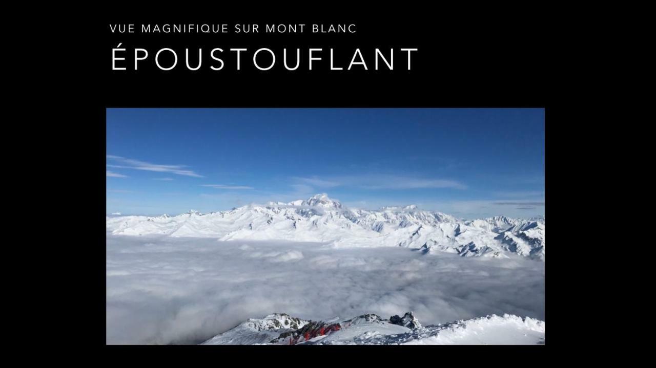 Le Refuge Du Montagnard, Arc 1950, Skis Aux Pieds, Spa Les Arcs  Luaran gambar