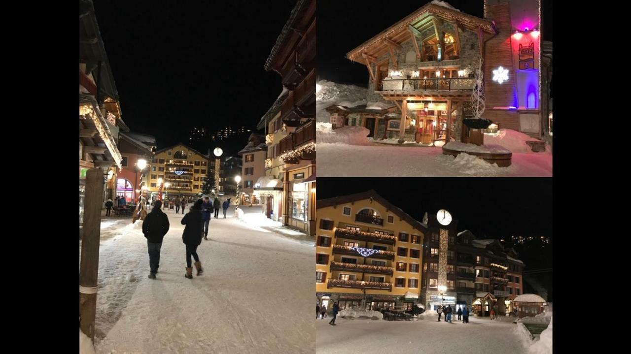 Le Refuge Du Montagnard, Arc 1950, Skis Aux Pieds, Spa Les Arcs  Luaran gambar