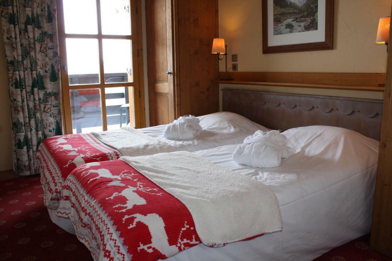 Le Refuge Du Montagnard, Arc 1950, Skis Aux Pieds, Spa Les Arcs  Luaran gambar