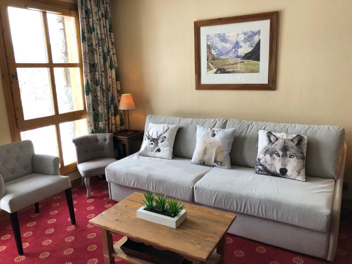 Le Refuge Du Montagnard, Arc 1950, Skis Aux Pieds, Spa Les Arcs  Luaran gambar